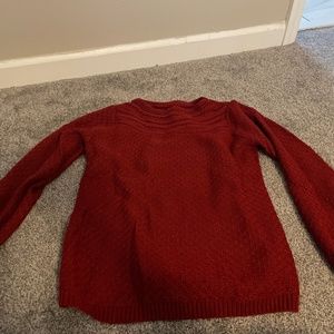 Red sweater
